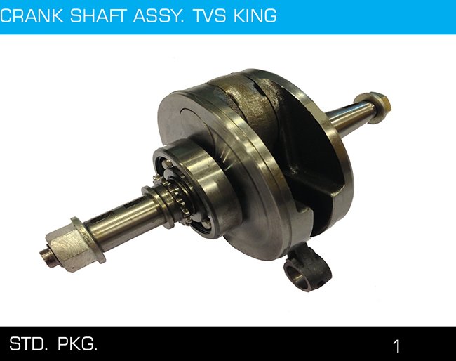 CRANK SHAFT ASSY TVS KING